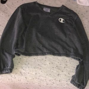 Champion cropped sweater